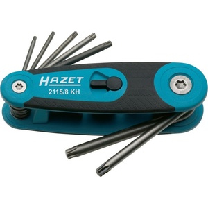Jeu de tournevis coudés - profil TORX® - Nombre d'outils : 8