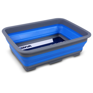 Camping bac de rinçage pliable - 37 x 27 x 5/10 cm