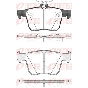 Kit de plaquettes de frein, frein à disque
