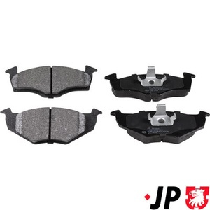 Jeu de plaquettes de frein essieu avant