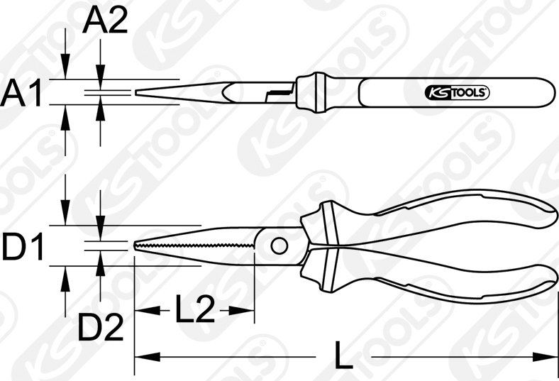 Cleste patent KSTOOLS KS115.1016