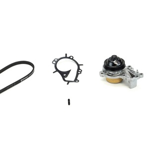Pompe à eau+Jeu de courroie trapézoïdale à nervures