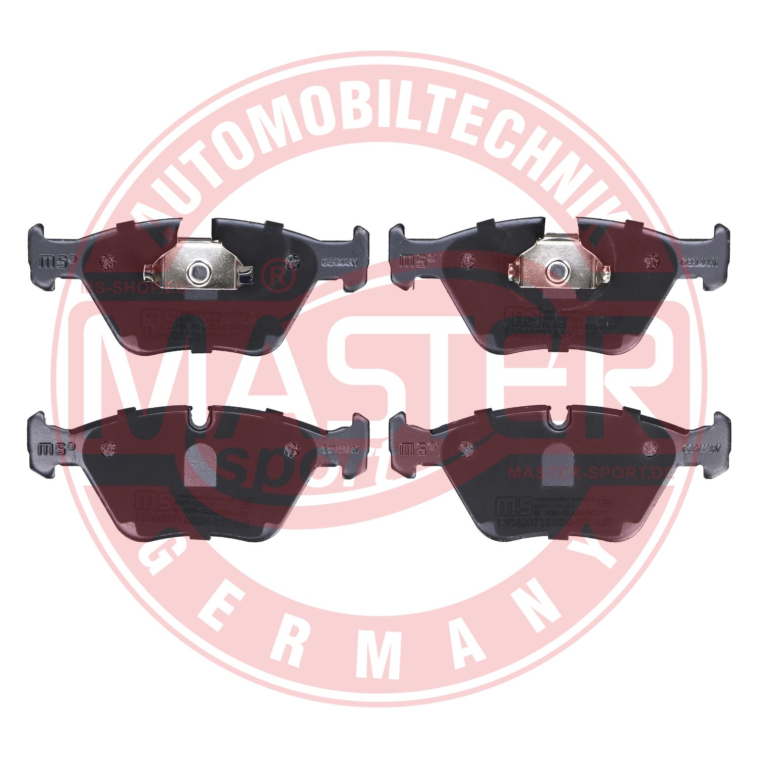 MASTER-SPORT GERMANY 13046071552N-SET-MS - Kit de plaquettes de frein, frein à disque