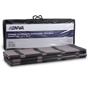 Tapis d'auvent de camping, tapis d'extérieur - 2,5 x 2,5 m