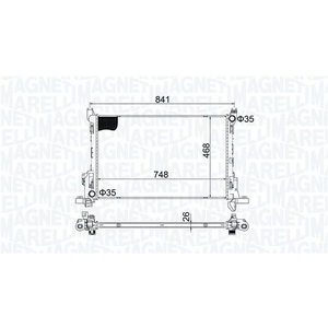 Radiateur, refroidissement du moteur