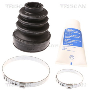 Jeu de joints-soufflets, arbre de commande