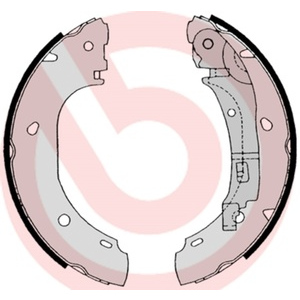 Jeu de mâchoires de frein