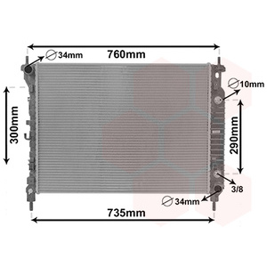 Radiateur, refroidissement du moteur