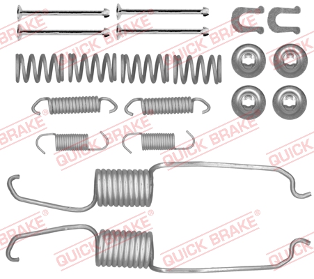 QUICK BRAKE 105-0853 - Kit d'accessoires, mâchoire de frein 1