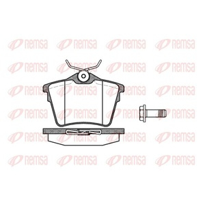 Kit de plaquettes de frein, frein à disque