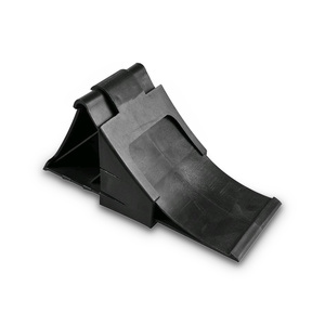 Cale de roue en plastique avec support