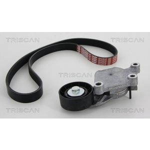 Jeu de courroies trapézoïdales à nervures