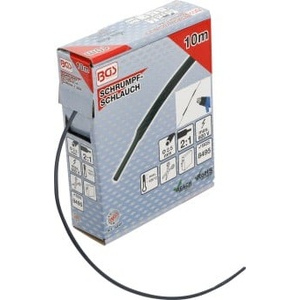 Boîte de gaines thermorétractables - noir - Ø 2,5 mm - 10 m