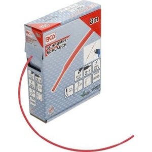 Boîte de gaines thermorétractables - rouge - Ø 3 mm - 8 m