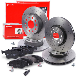 Disques de frein sport + plaquettes de frein avant+arrière