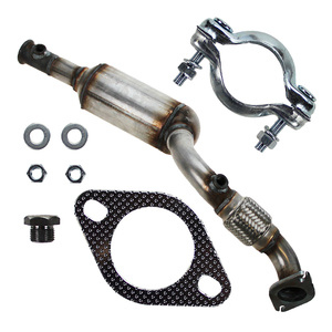 Catalyseur avec pièces rapportées