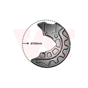 Déflecteur, disque de frein