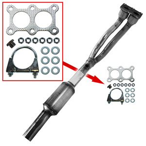 Catalyseur avec pièces dassemblage