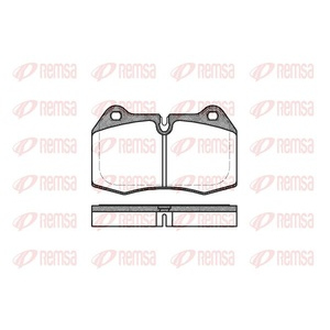 Kit de plaquettes de frein, frein à disque