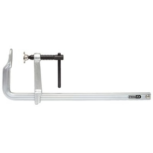 Cast iron screw clamp with T-handle, 120x300mm