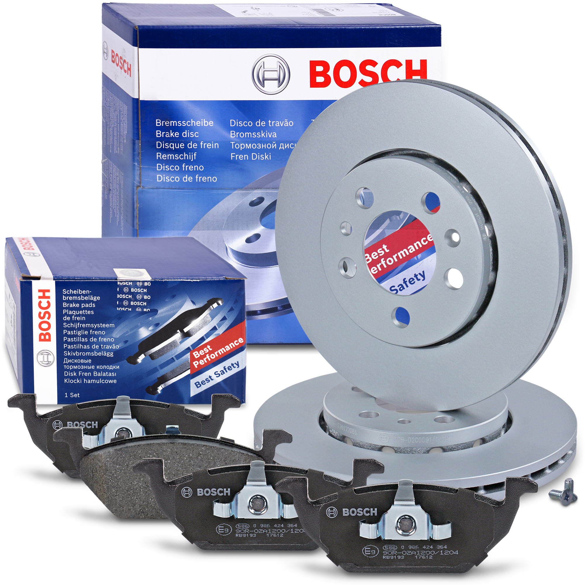 Bosch BC154 Quietcast Premium a disco pastiglie freno