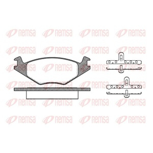 Kit de plaquettes de frein, frein à disque