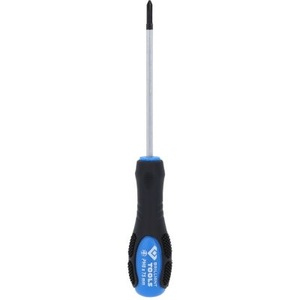 Phillips screwdriver with hammer cap, PH0