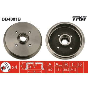 Tambour de frein