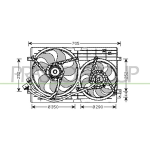 Ventilateur, refroidissement du moteur