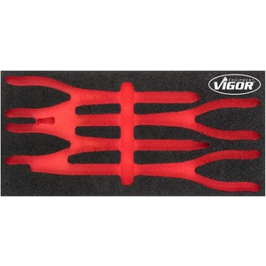 garniture en mousse souple à 2 composants - vide - pour V4995