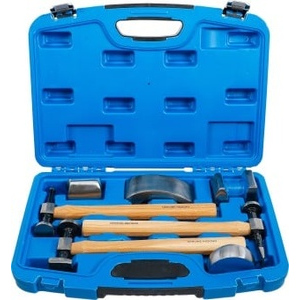Kit de débosselage de carrosserie 7 pièces