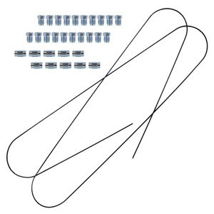 Tube de frein 5 M + 10x connecteurs + 20x raccords