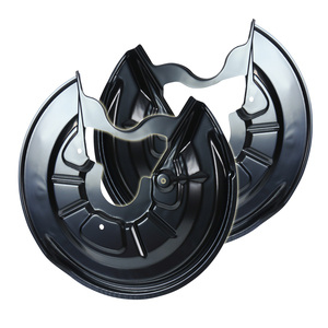 2x Tôle de protection pour disque de frein Arrière