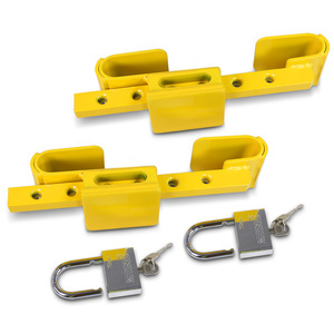 2x serrure de container, y compris serrure à étrier