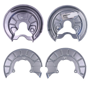 4x Tôle de couverture pour disque de frein complet