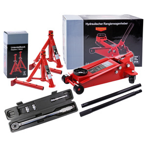 Cric 3t + 4x supports 2t + clé dynamométrique