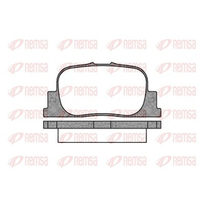 Kit de plaquettes de frein, frein à disque