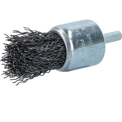 KS TOOLS 340.0021 - Steel wire brush 0,5mm, Ø 30mm