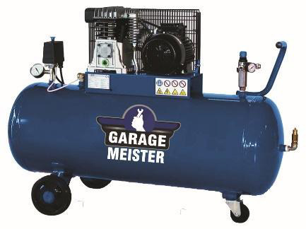 COMPRESOR AER CU PISTON GARAGEMEISTER GM20/200