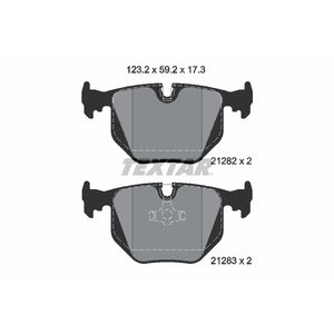 Kit de plaquettes de frein, frein à disque