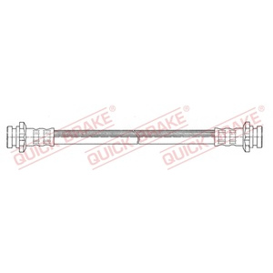Tuyau de frein arrière