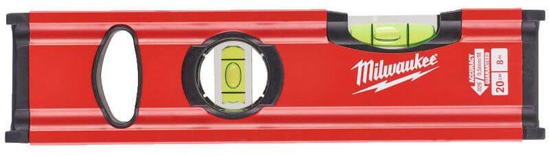 Nivel spirit îngust 20 cm - 1 buc MILWAUKEE MW4932472091