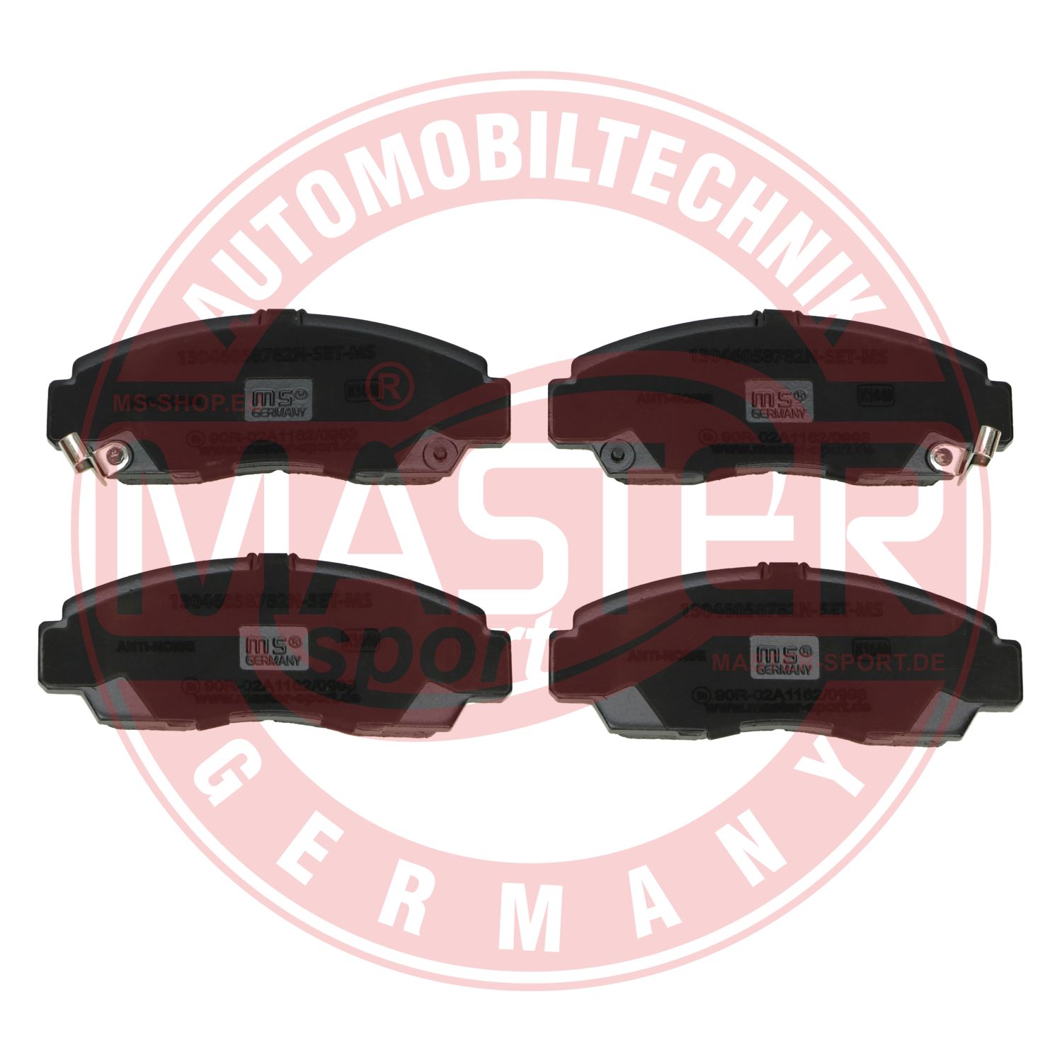 MASTER-SPORT GERMANY 13046058782N-SET-MS - Kit de plaquettes de frein, frein à disque 1