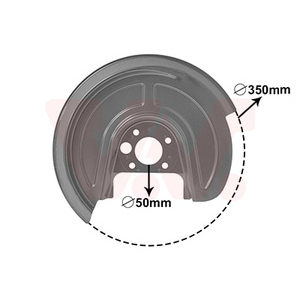 Déflecteur, disque de frein