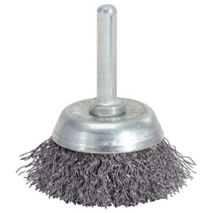 Rust free steel jar brush 0,3mm, Ø 75mm