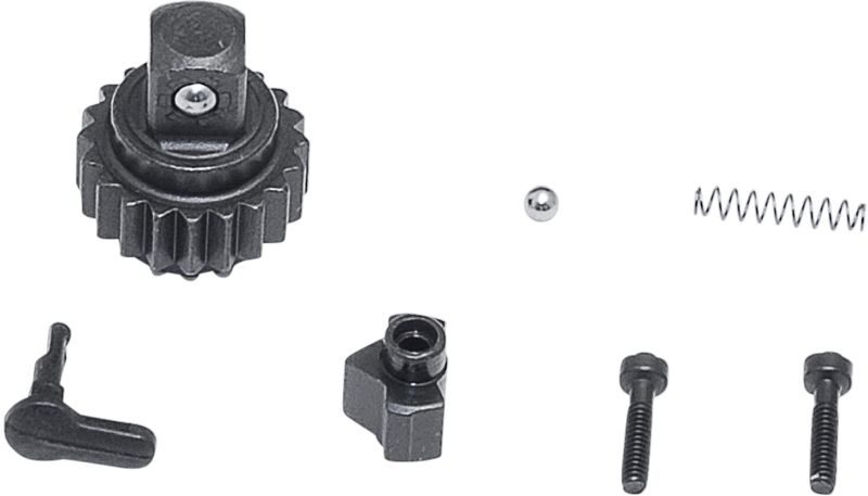 Set de reparat, cheie cu clichet reversibil HAZET HZ6401/7