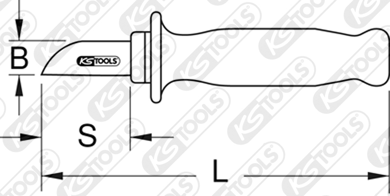 Scula de dezizolare KSTOOLS KS117.1295