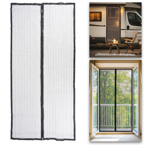 Moustiquaire pour portes - avec fermeture magnétique - 100x210cm