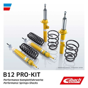 Kit de suspension, ressorts/amortisseurs, châssis sport B12 PK