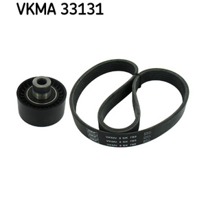 Jeu de courroies trapézoïdales à nervures